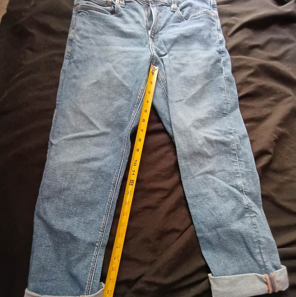 American Eagle Outfitters Light Blue Classic Straight Jeans